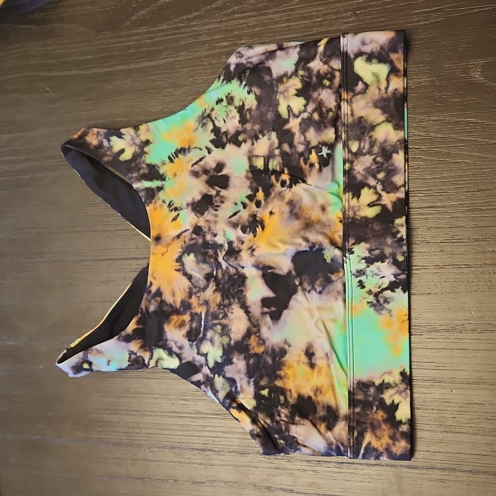 Fabletics High Impart Sports Bra Tie Dye